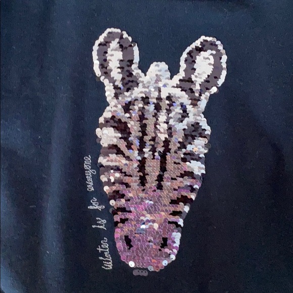 Zara Kids zebra with sequins that flip - Picture 3 of 6